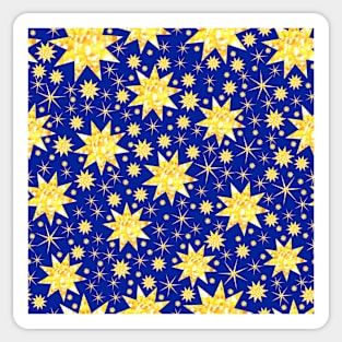 Sundazzle on Dark Blue Sticker